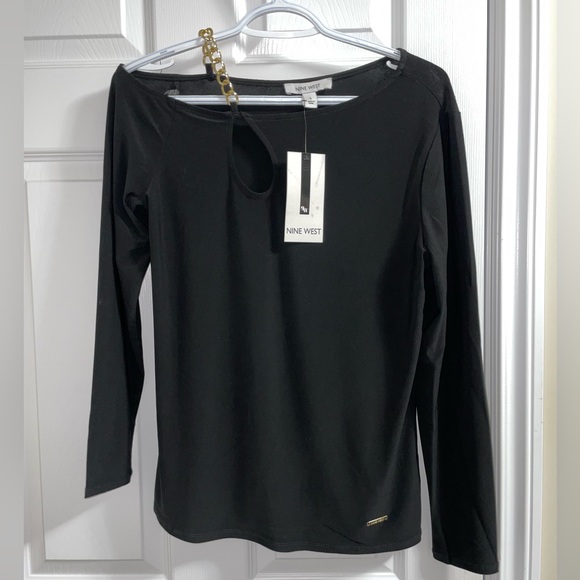 Nine West black top - Picture 1 of 4